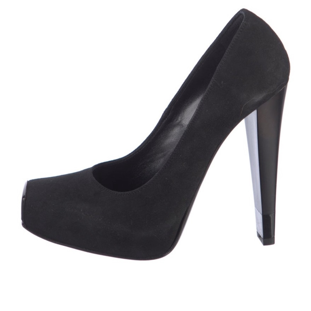 Gianmarco Lorenzi Black Label Elegant Black Heels
